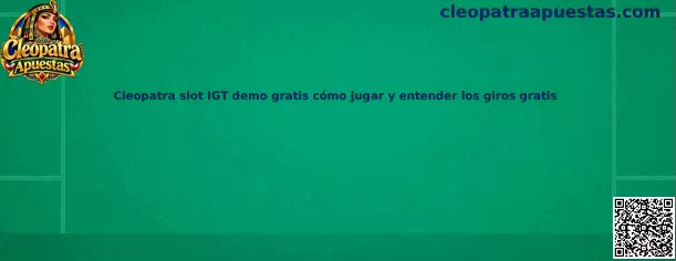 Imagen ilustrativa de Cleopatra slot IGT para aprender a identificar rodillos, símbolos y giros gratis