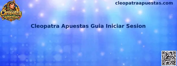 Guía visual para iniciar sesión en Cleopatra Apuestas