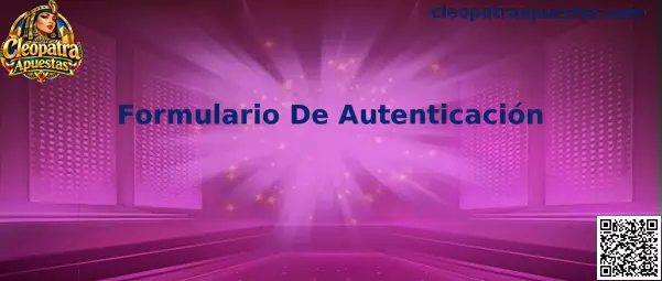 Guía visual del Formulario De Autenticación de Cleopatra Apuestas