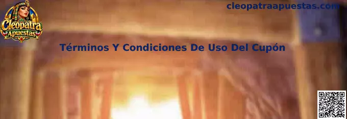 Guía informativa de Cleopatra Apuestas sobre términos y condiciones de uso del cupón