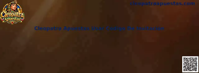 Cleopatra Apuestas Usar Código De Invitación
